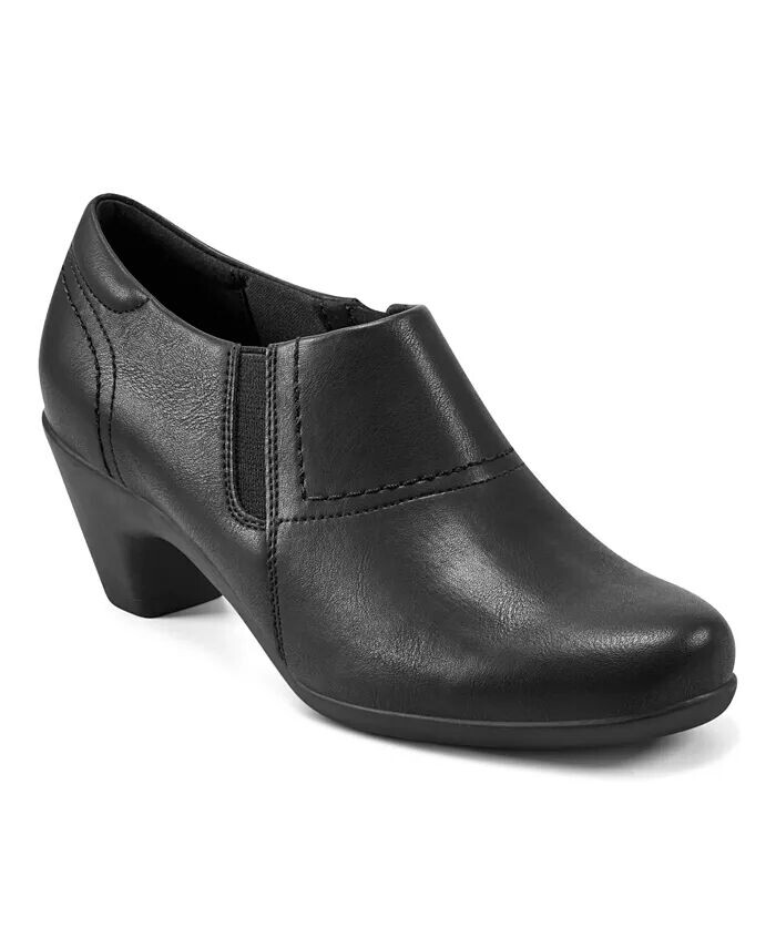 

Женские босоножки с круглым носком и боковой молнией Caine Easy Spirit, черный
