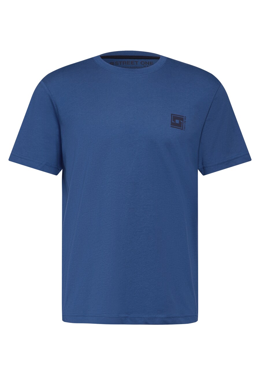 

Классическая футболка Street One MEN Shirt, синий