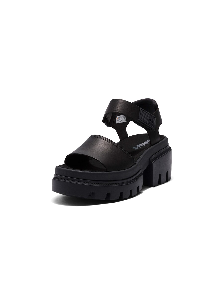 Босоножки на высоком каблуке TIMBERLAND Strap Sandals, черный