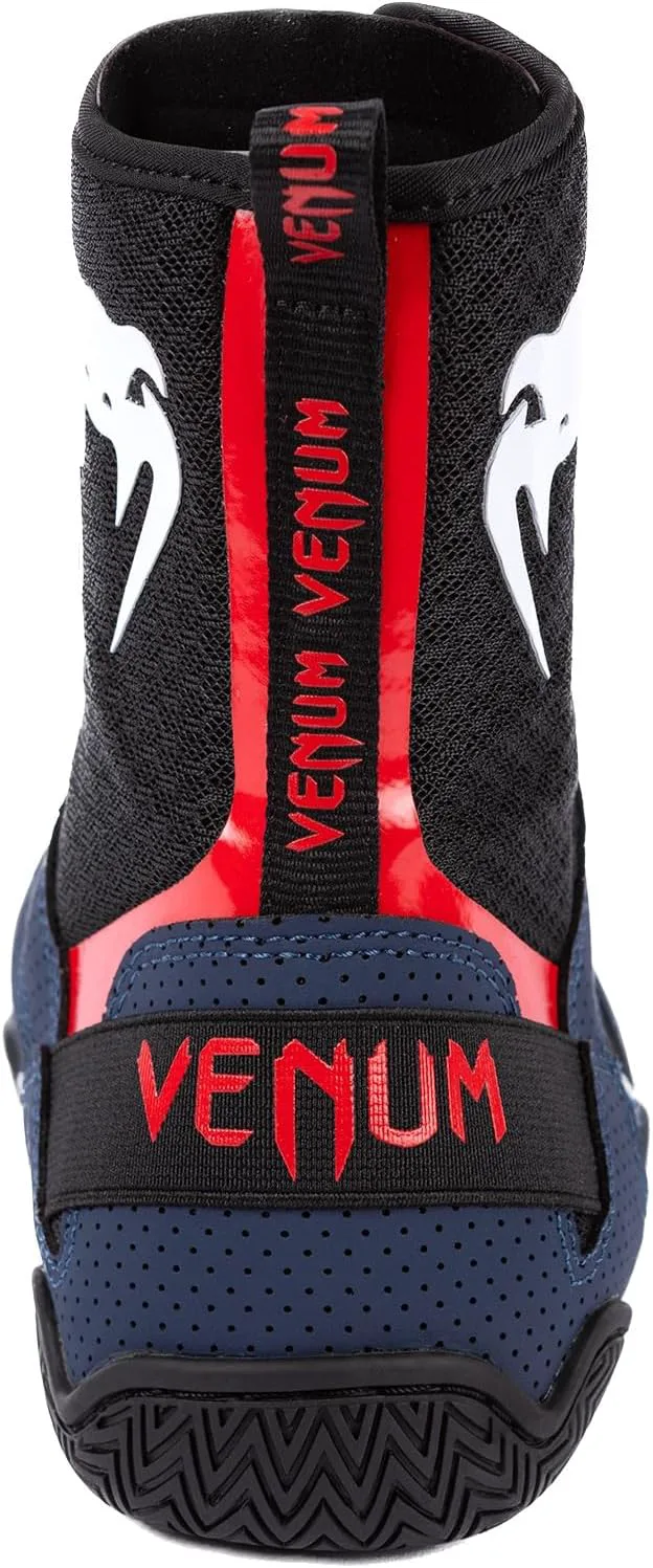 Боксерские кроссовки Venum Elite Name ‎Venum, темно-синий/черный/красный — фото 2