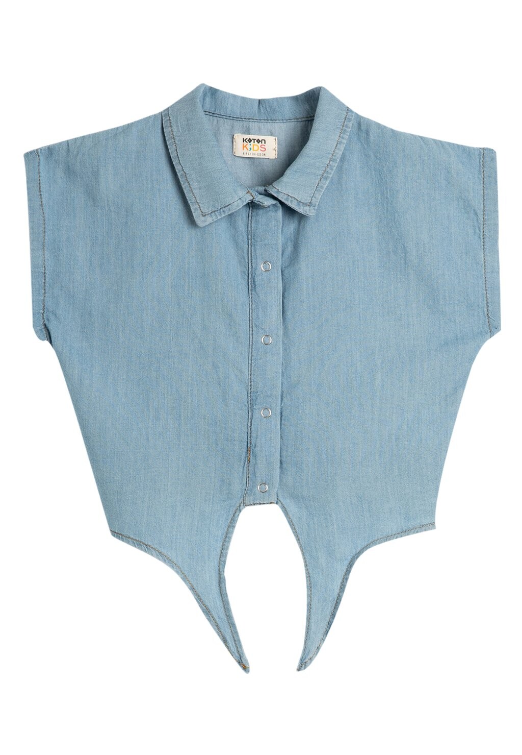 

Джинсовая куртка TIE-FRONT DETAIL Koton, цвет Blue Denim
