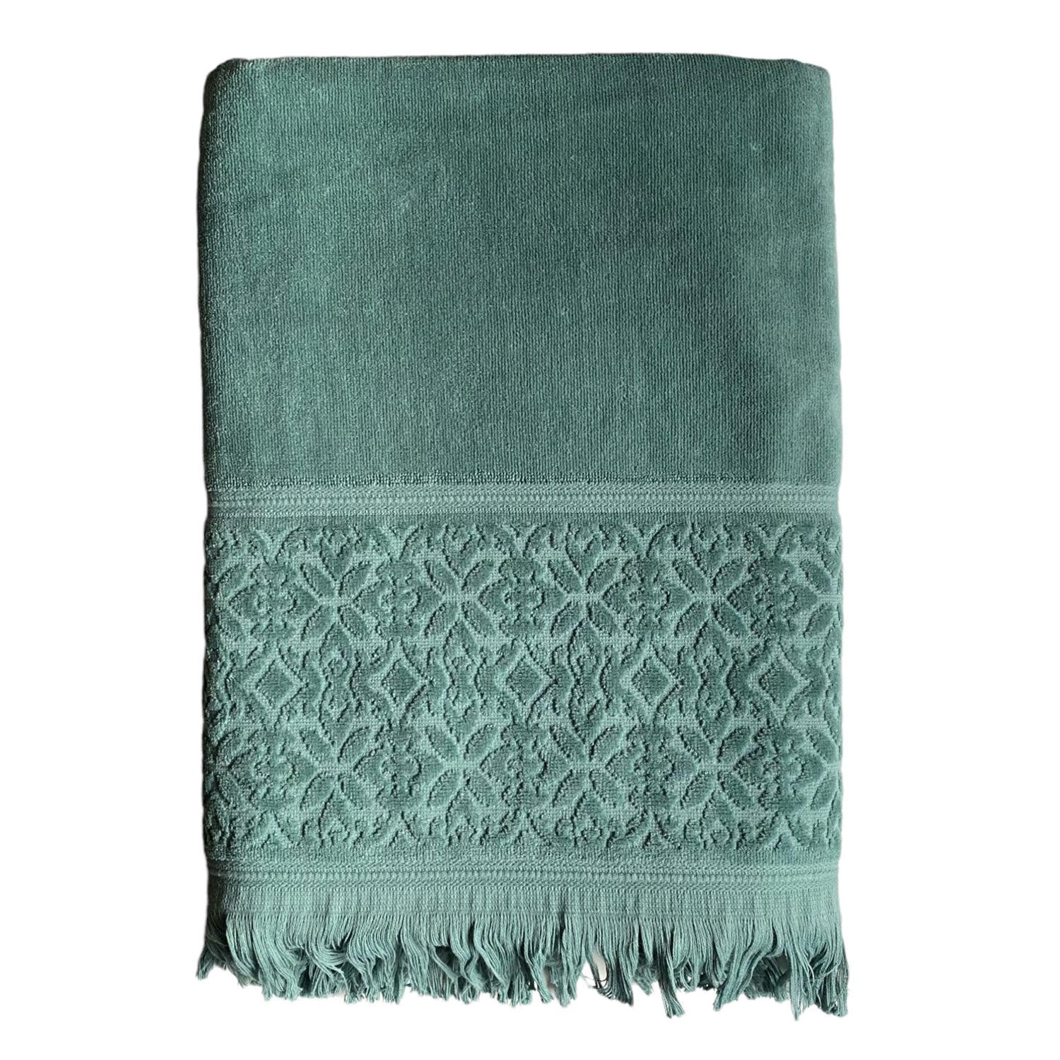 

Банное полотенце velour uni romance green Le Comptoir De La Plage, зеленый