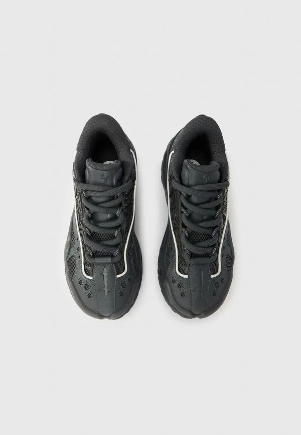 Баскетбольные кроссовки la francé Puma, Dusky Gray/White Glow — фото 4