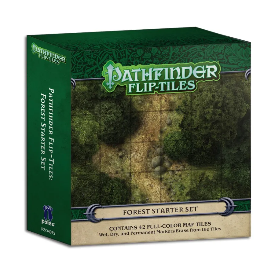 

Бокс-сет Forest Starter Set, GameMastery & Pathfinder - Flip-Tiles