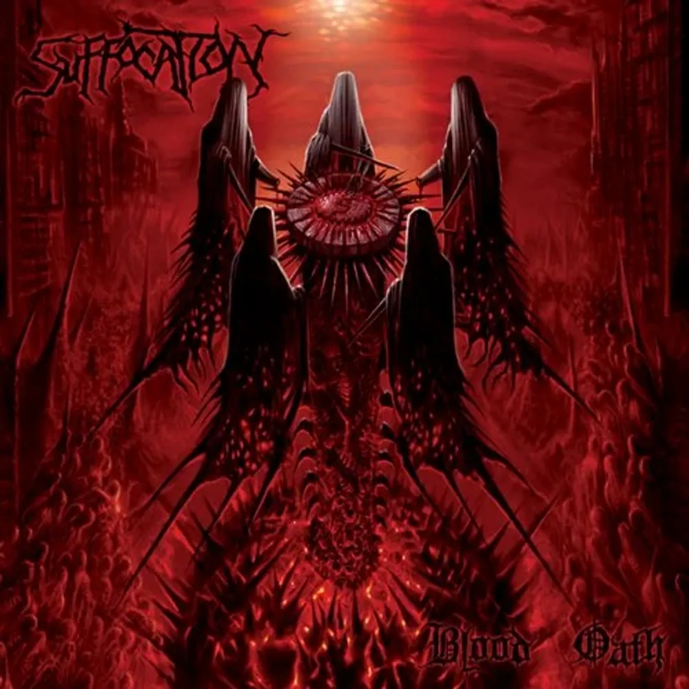 

Виниловая пластинка LP Blood Oath [Red/Black Corona Vinyl] - Suffocation