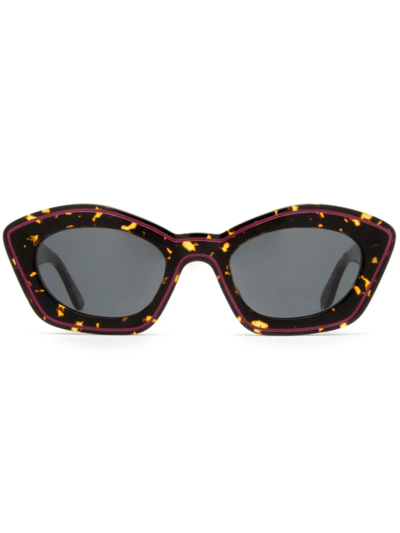 

Marni Eyewear солнцезащитные очки Kea Island, коричневый