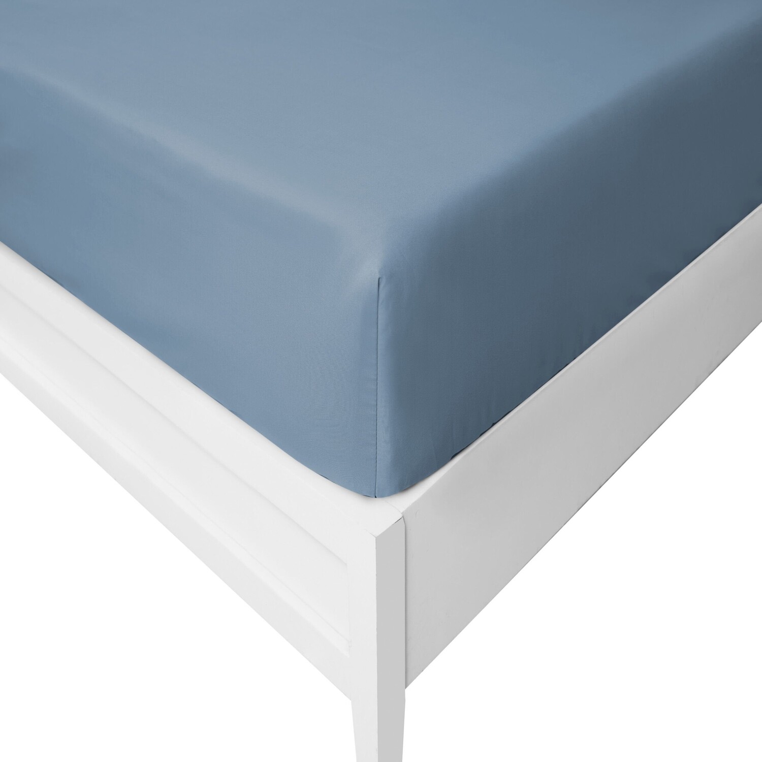 

Простыня во всю длину Nautica Solid Blue, цвет Waterslide Heather B8282