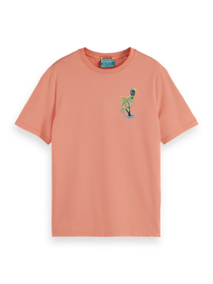 

Футболка Scotch & Soda, оранжевый
