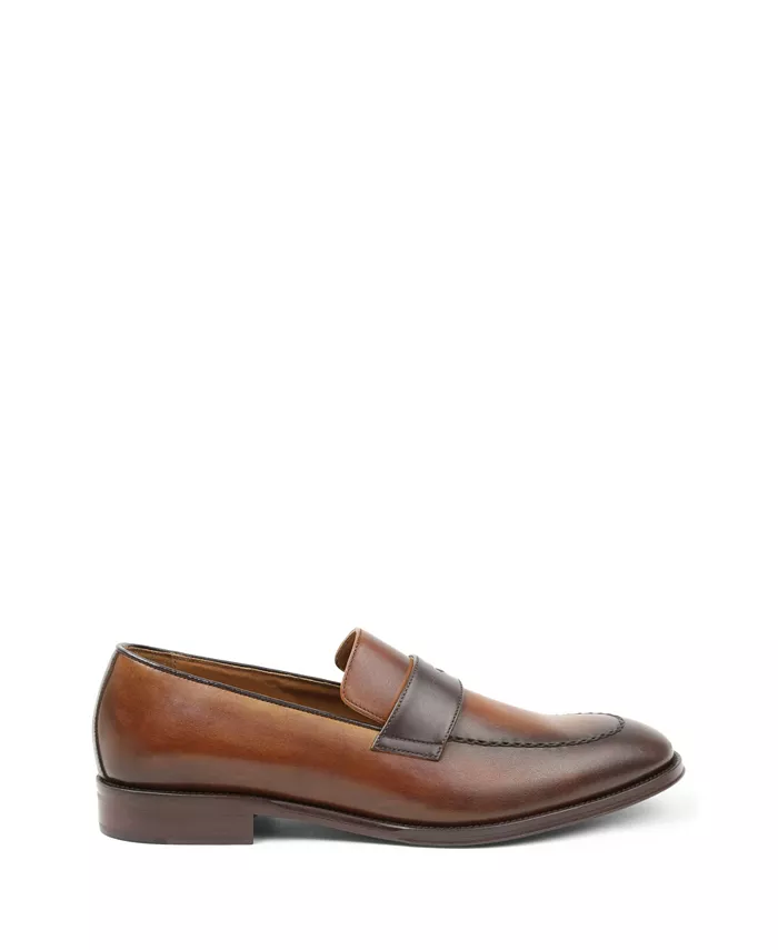 Мужские лоферы Arezzo Slip On Bruno Magli, коричневый — фото 2
