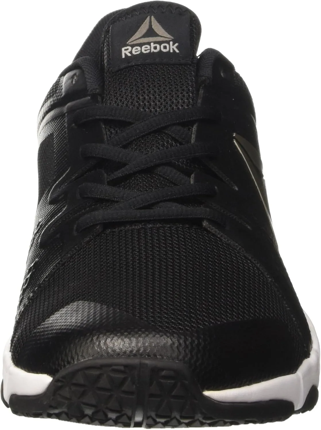 Мужские кроссовки Reebok Trainflex для игр во время беременности, белый/черный/серый — фото 2