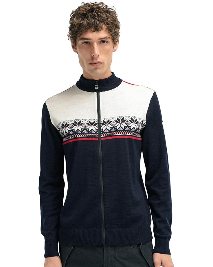 

Куртка Dale of Norway Liberg Jacket, цвет Marine/Off-White/Raspberry