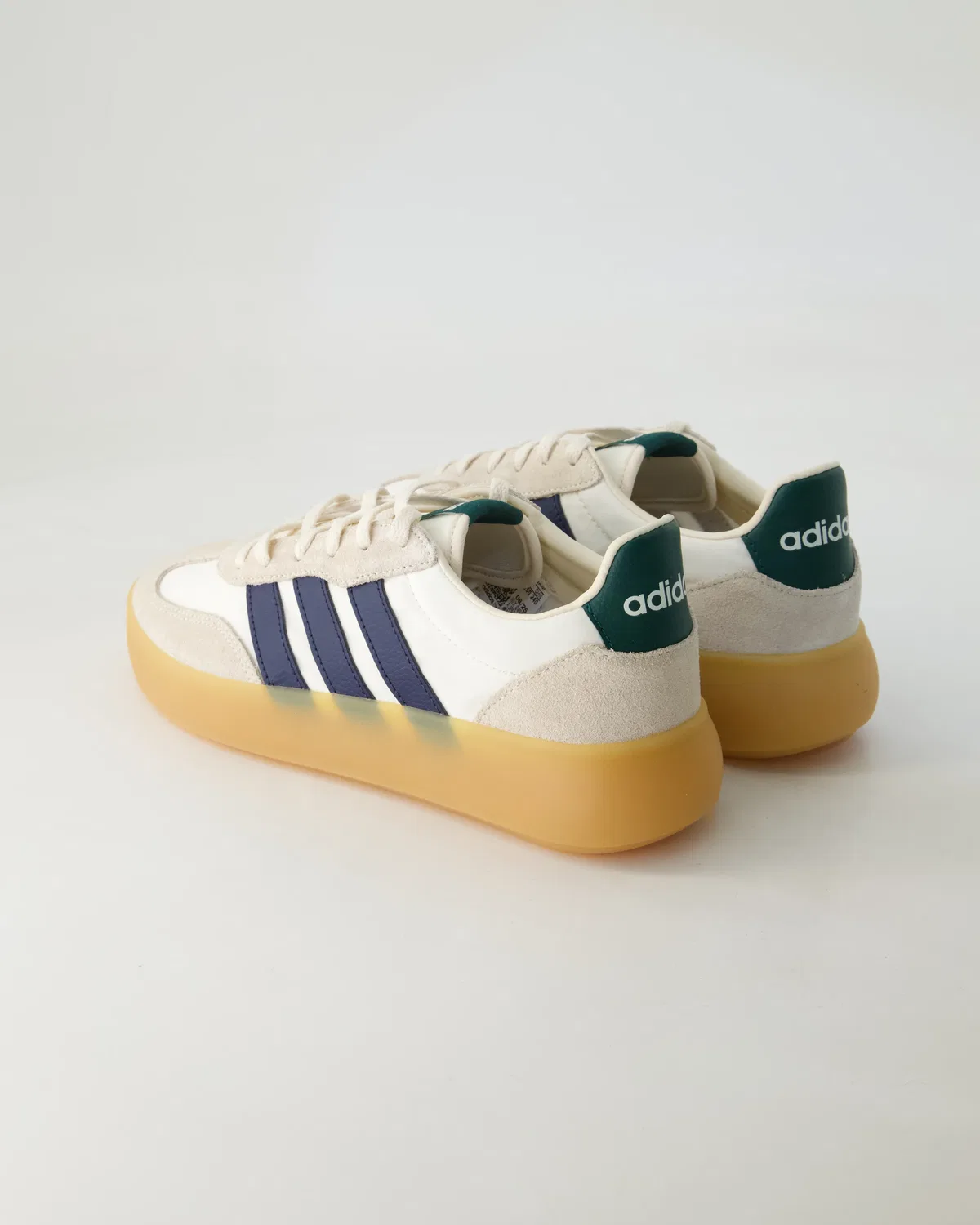 Sneakers Low, кожа и текстиль, Adidas, бежевый — фото 3