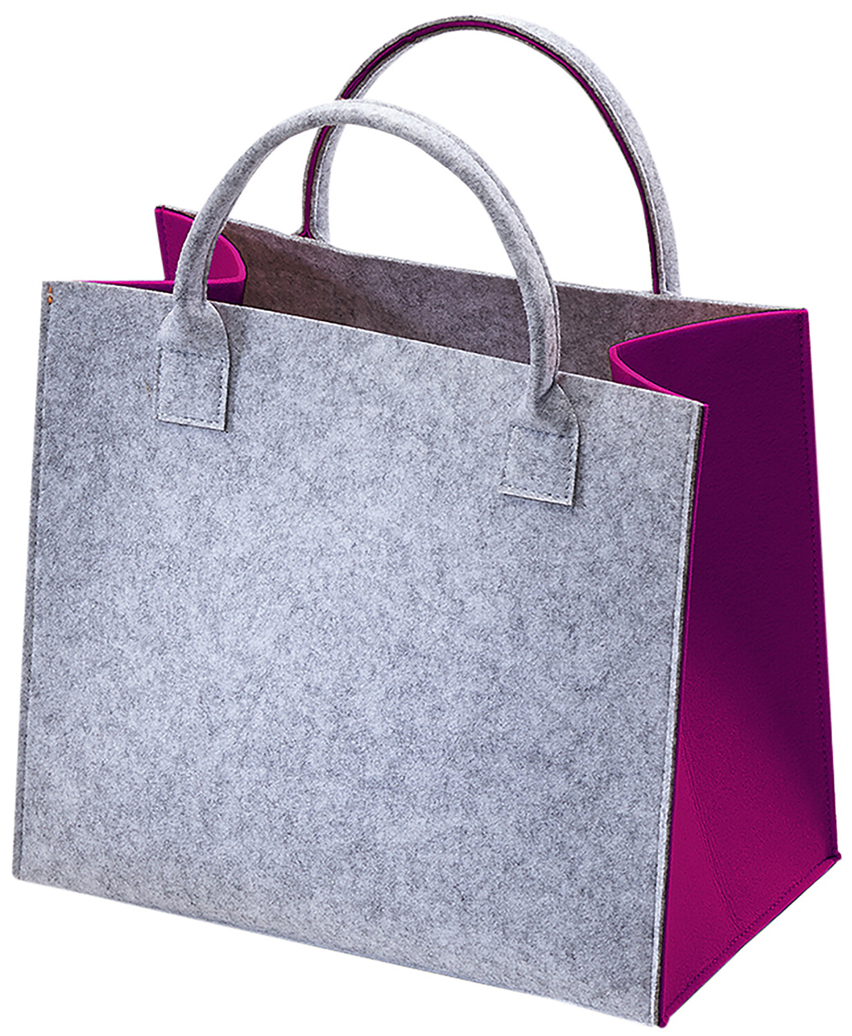 

Сумка шоппер kobolo Einkaufstasche PINKFELTBAG, серый