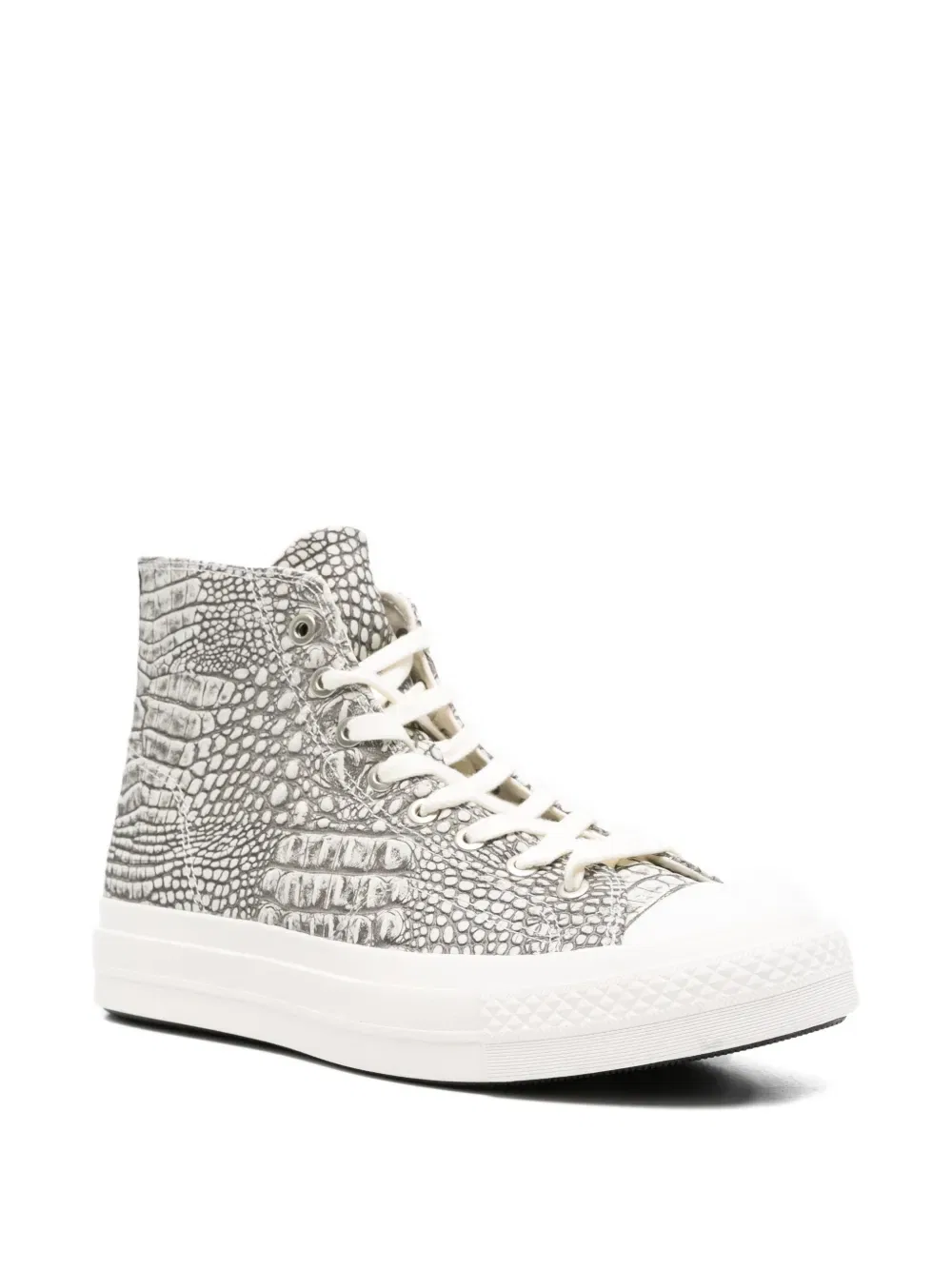 Кроссовки Chuck Taylor All Star с эффектом ящерицы Converse, белый — фото 2