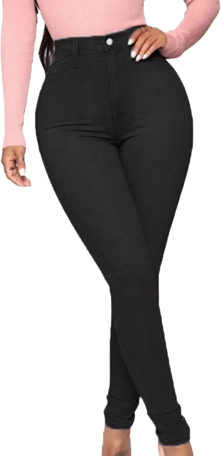 

Женские джинсы скинни с высокой талией и эффектом подтяжки DGHM-JLMY