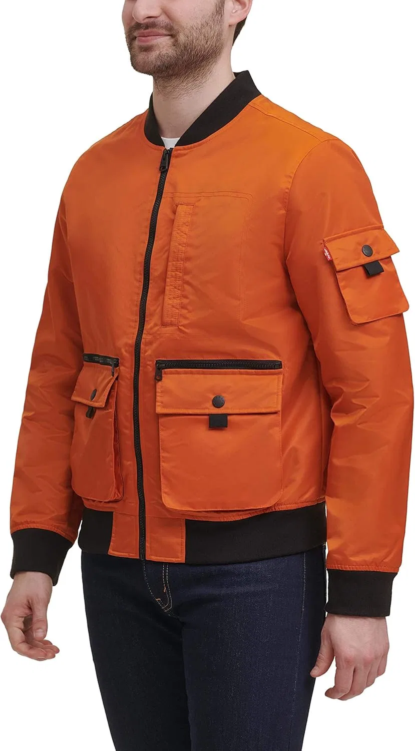 Мужская куртка-бомбер Levi's Varsity Bomber Trucker Jacket — фото 3