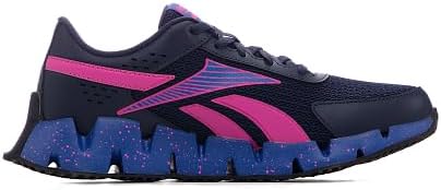 Детские кроссовки Reebok Zig Dynamica 2.0 для девочек (старший возраст), синий/розовый/голубой — фото 2