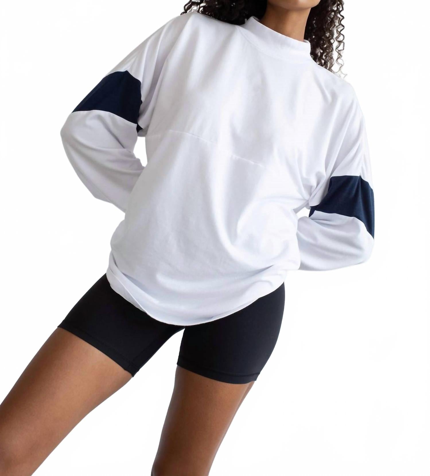 

Рубашка в бело-синем цвете Stade Sport