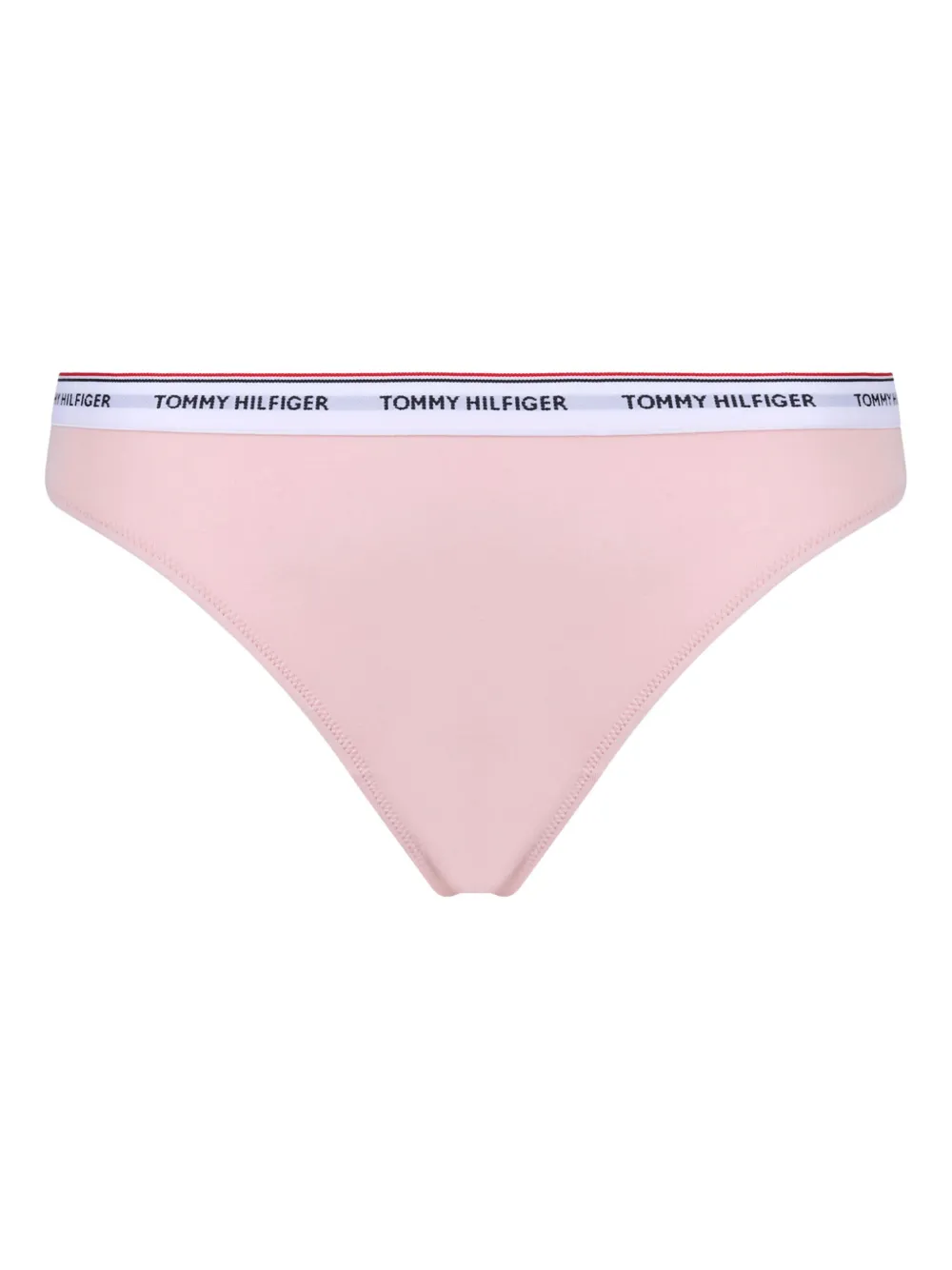 

Комплект из трех трусов-стрингов с логотипом Tommy Hilfiger, синий