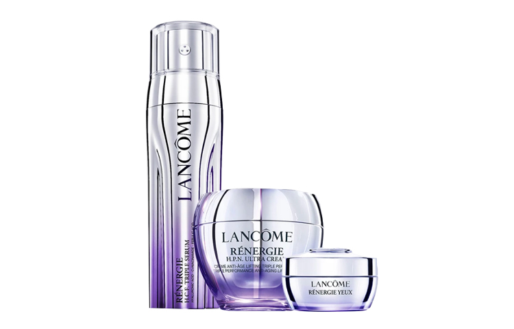 Набор средств из антивозрастной линейки Lancôme Rénergie: крем, 50 мл + эссенция, 50 мл + крем для глаз, 15 мл — фото 2