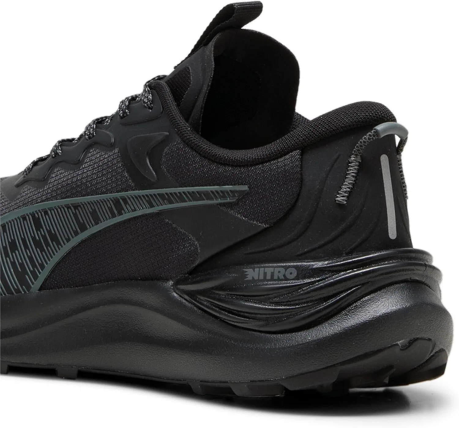 Мужские кроссовки для трейлраннинга PUMA Electrify Nitro, кроссовки для бега Nitro Foam, Puma Black Mineral Gray — фото 4