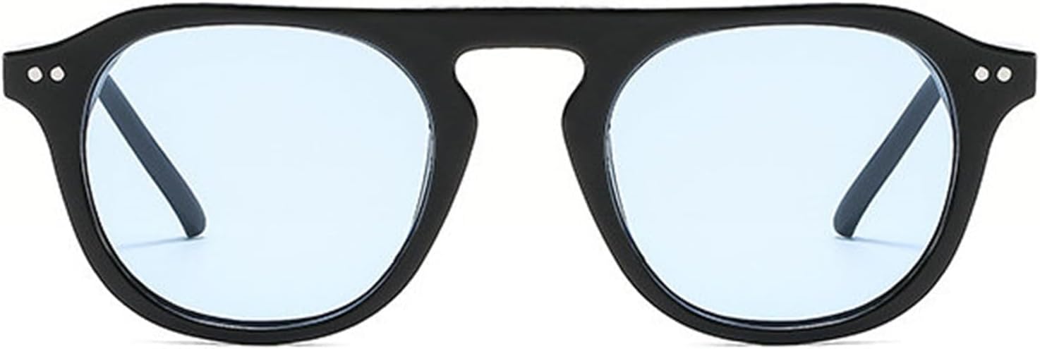 

Willochra Модные женские солнцезащитные очки с круглыми заклепками, ретро-градиентные, с защитой от УФ-излучения UV400. Мужские модные солнцезащитные очки-пилот, черные, C7