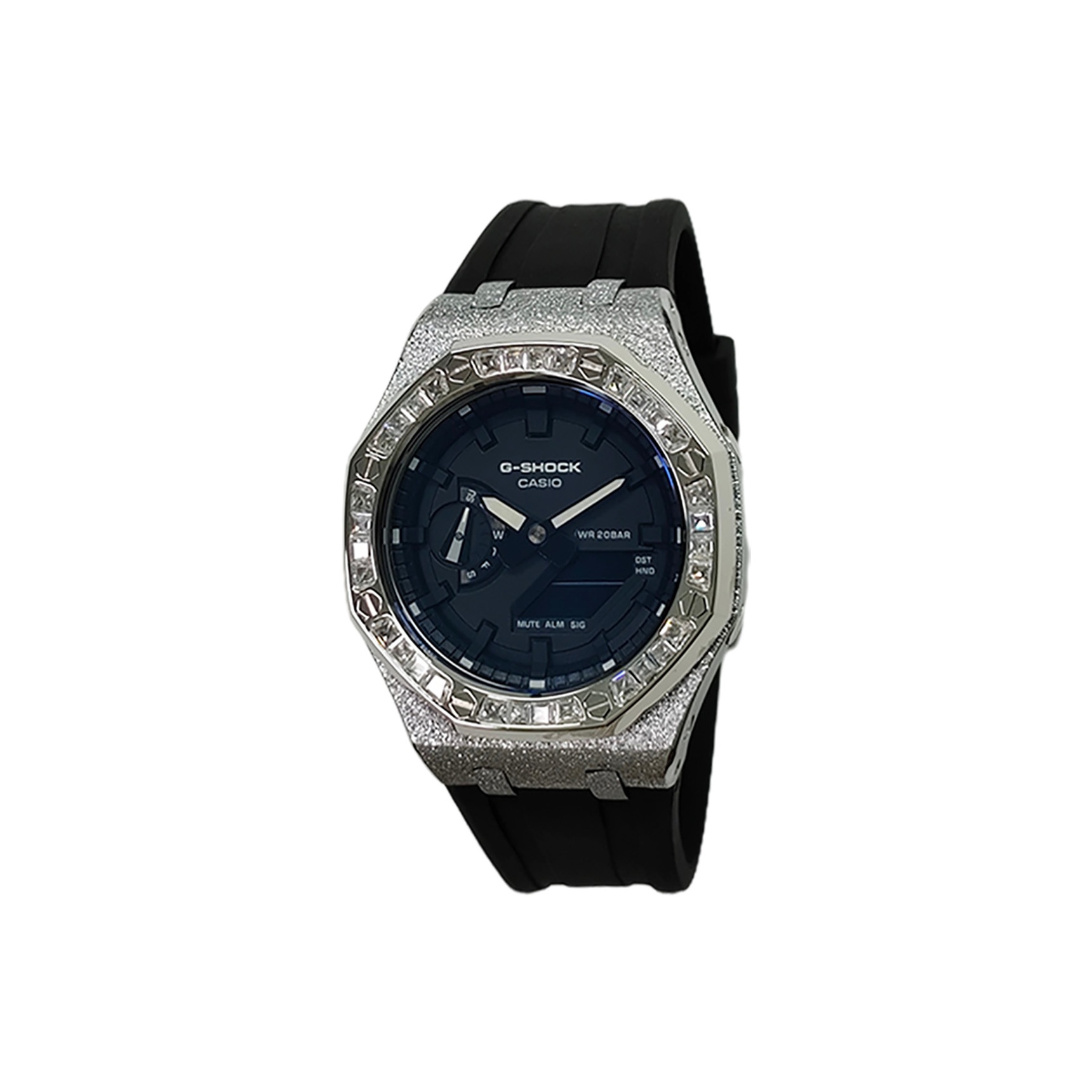 

CASIO Ретрофит серия кварцевый механизм фторэластомерный ремешок часы мужские часы black циферблат