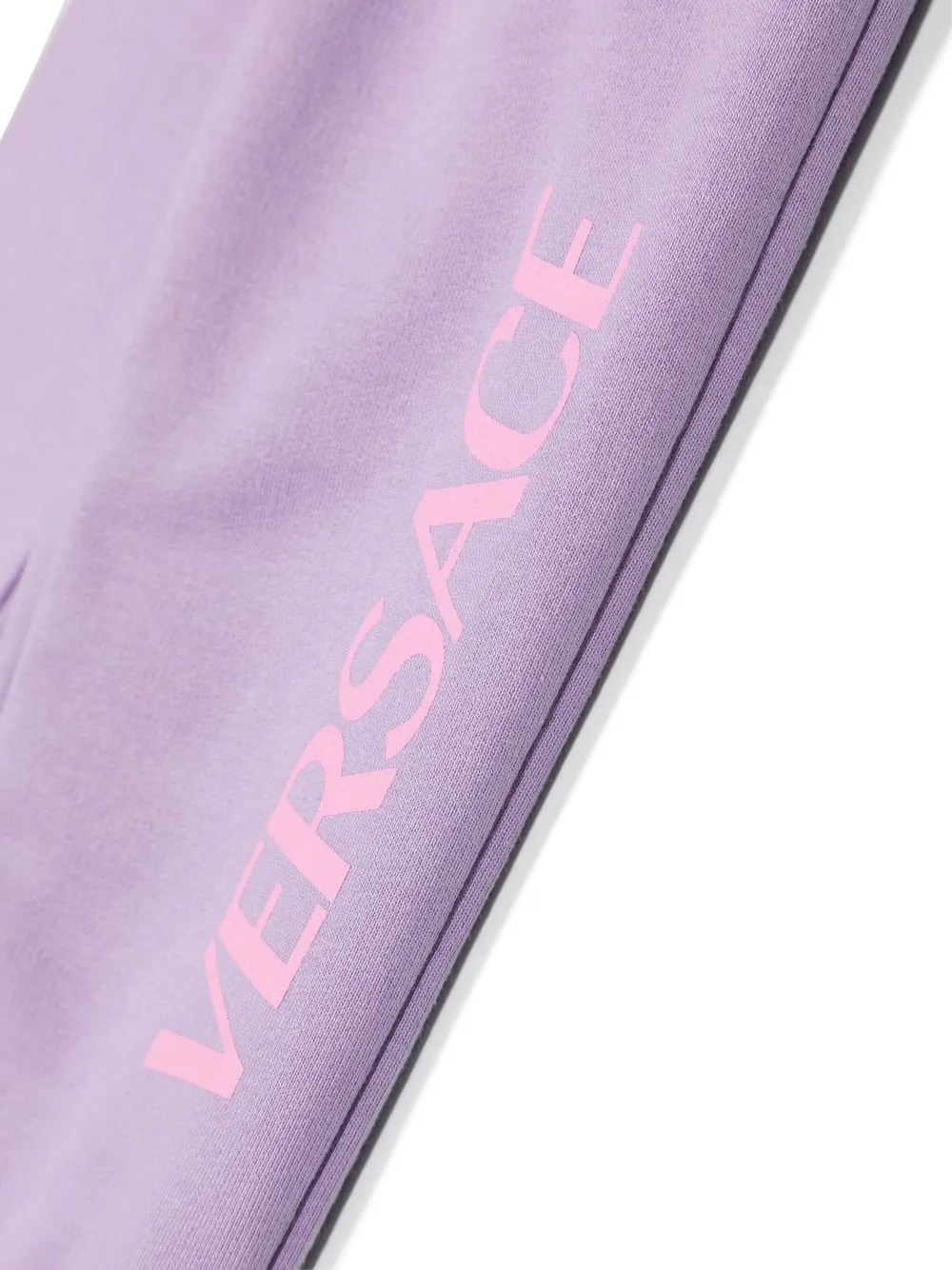 Спортивные брюки с логотипом Versace Kids, фиолетовый — фото 3