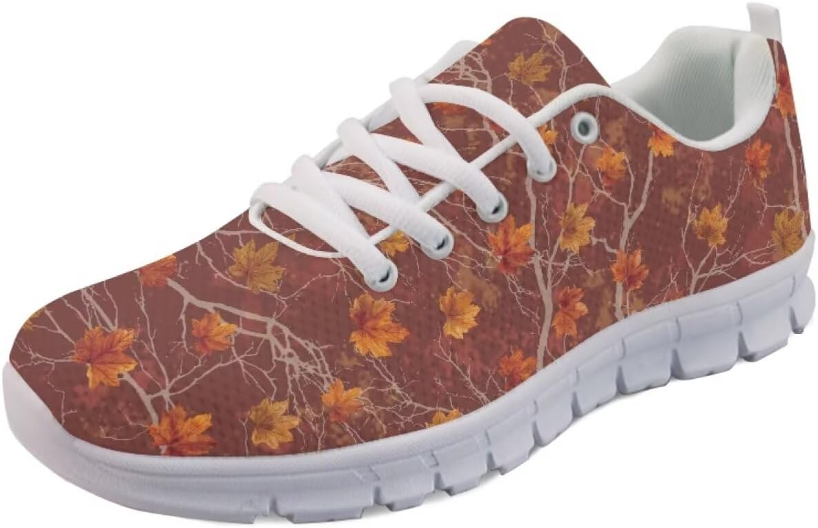 

Мужские слипоны Forchrinse, дышащие с сеткой, шнуровкой, для ходьбы, легкие повседневные кроссовки для тенниса, путешествий и работы, Camo Hunting Print