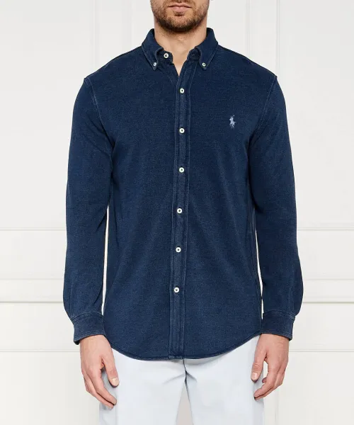 

Рубашка Regular fit Polo Ralph Lauren, синий