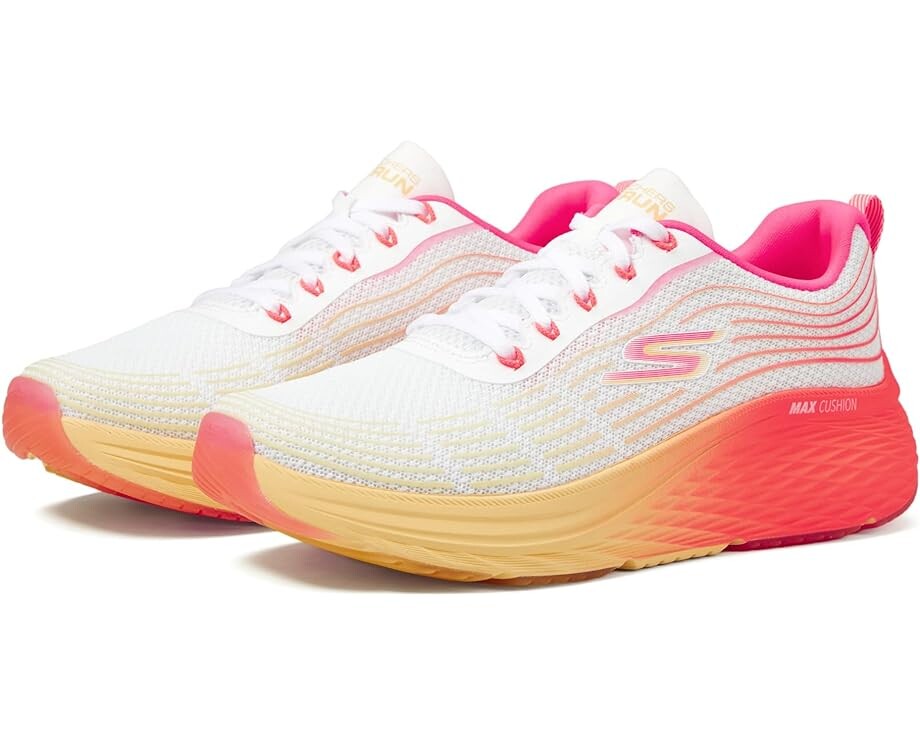 

Кроссовки SKECHERS Max Cushioning Elite 2.0 Speed Play, цвет White/Pink