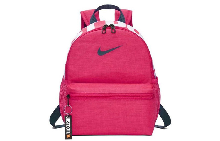 

Nike Миниатюрный розовый рюкзак из полиэстера для женщин
