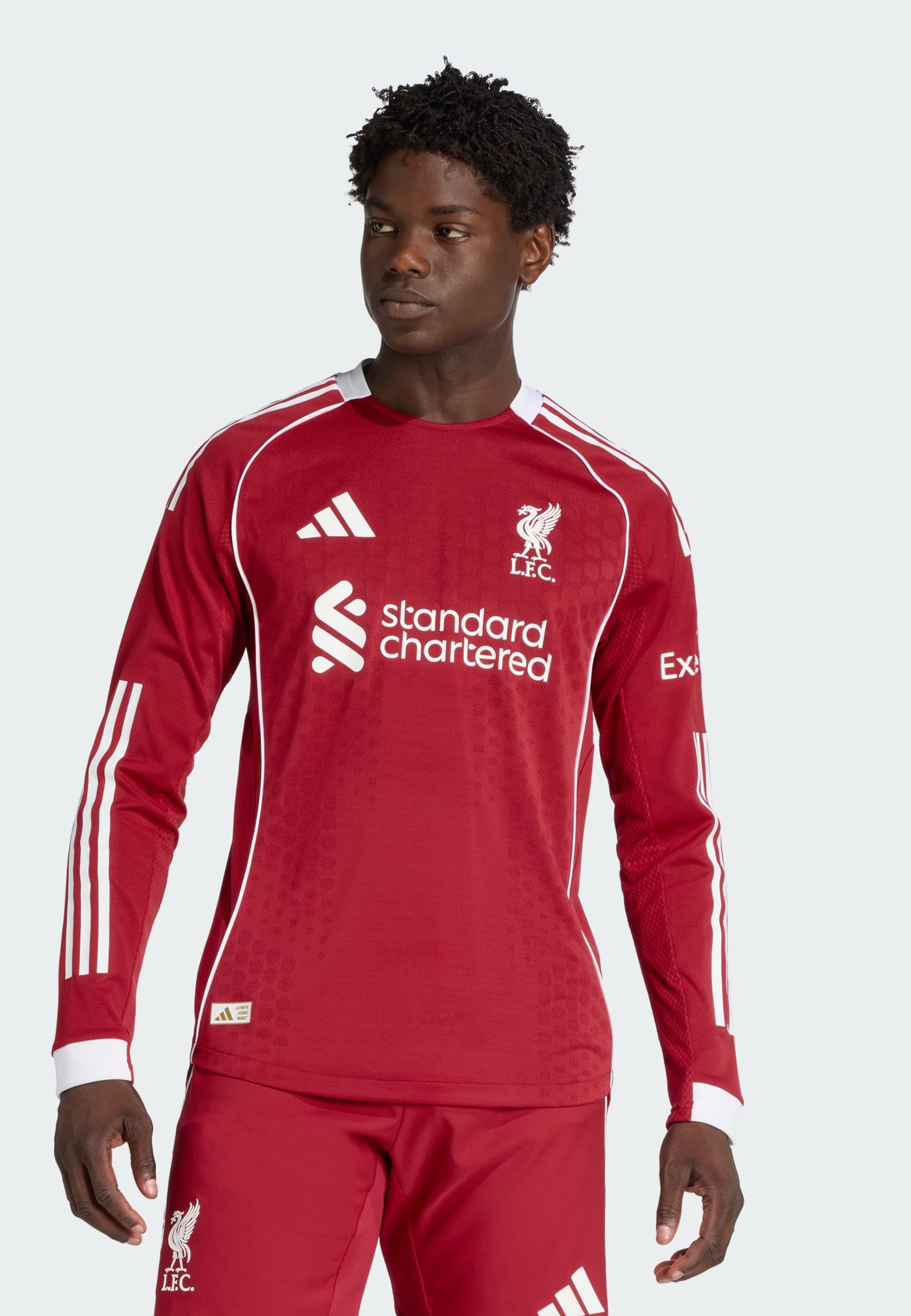 Adidas Performance Джерси 'FC Liverpool 25/26 Heim Authentic' в красном цвете — фото 3