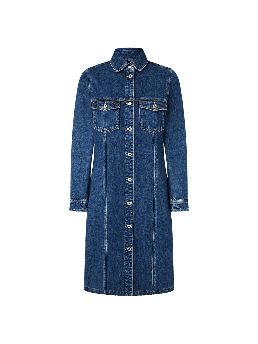 

Мини платье Pepe Jeans Dress, синий деним