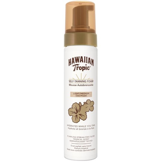 

Пена для автозагара, 200 мл Hawaiian Tropic, Self Tan Light/Medium