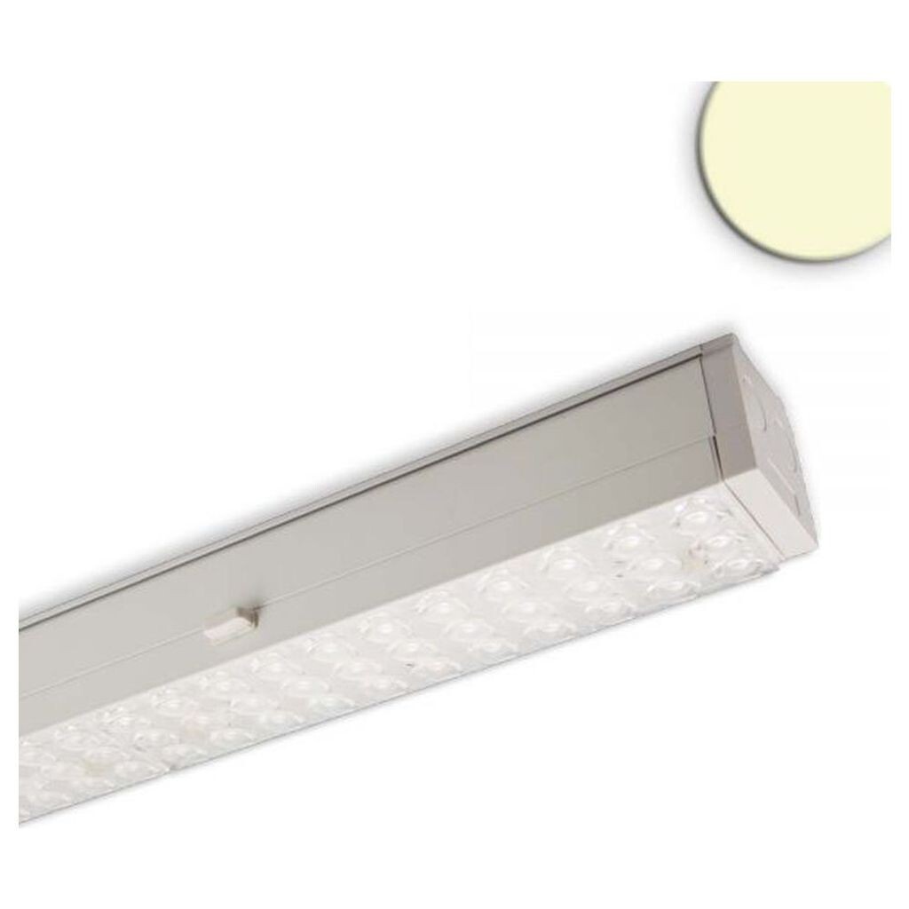 

IsoLED FastFix LED линейный светильник S, IP40, 1,5 м, 25-75 Вт, 4000 К, 90°, 1-10 В с диммированием, белый