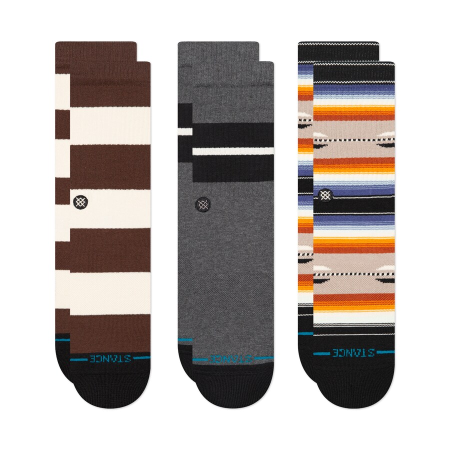 

Носки Stance Were Young, цвет Brown/Dark grey