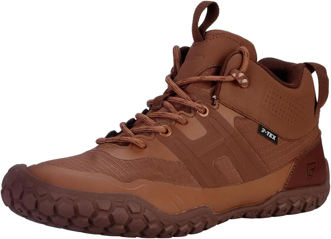 Ботинки BALLOP Barefoot Outdoor Kuluba Waterproof Brown 45