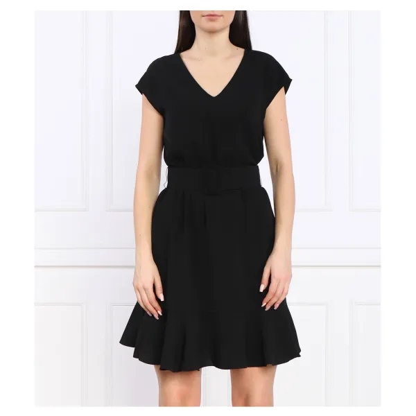 

Платье с поясом Armani Exchange, черный
