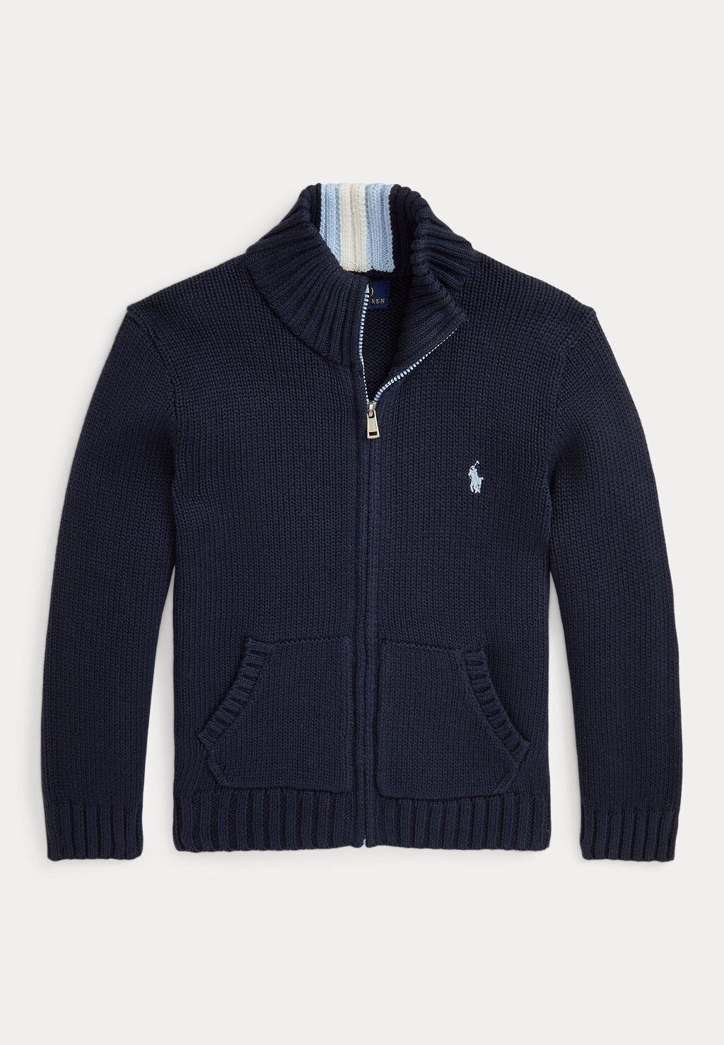 

Кардиган COTTON FULL-ZIP JUMPER Ralph Lauren, темно-синий