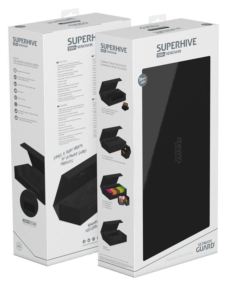 

Superhive 550+ XenoSkin Monocolor Black Ultimate Guard