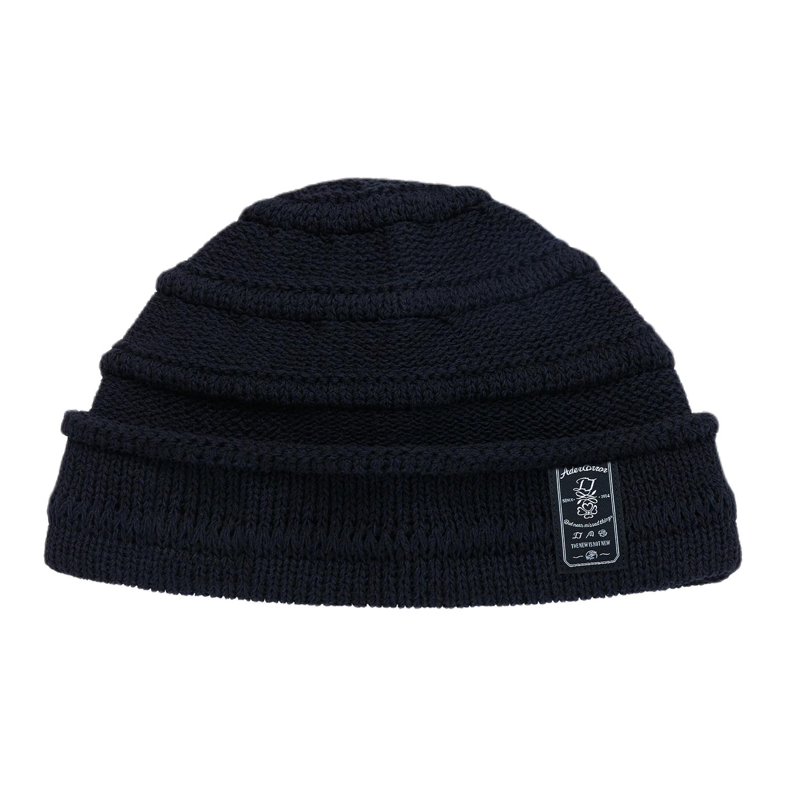 

ADER ERROR Хлопковая шапка унисекс черная