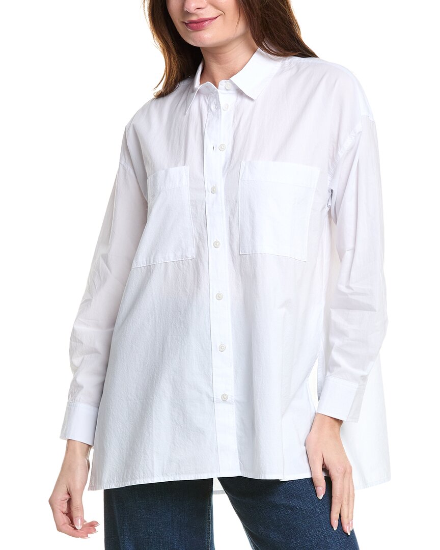 

Рубашка Madewell оверсайз, белый