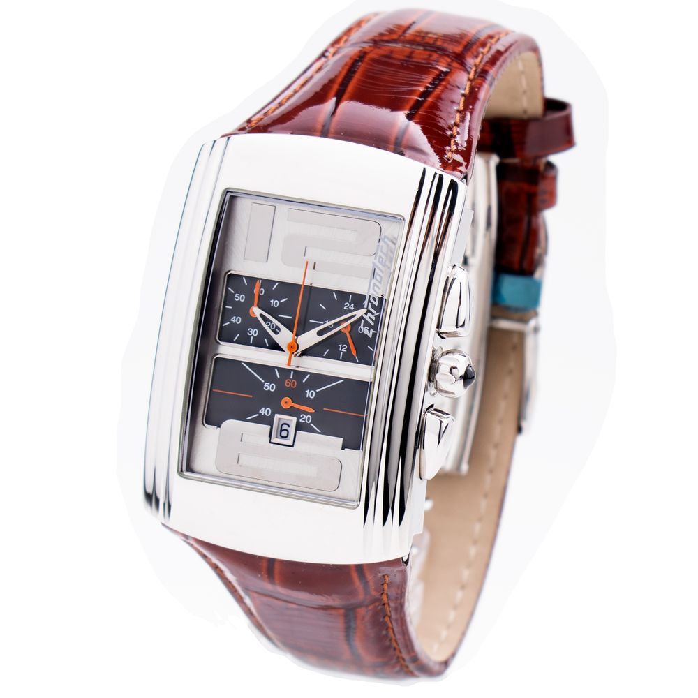 

Мужские часы Chronotech Leather, коричневый
