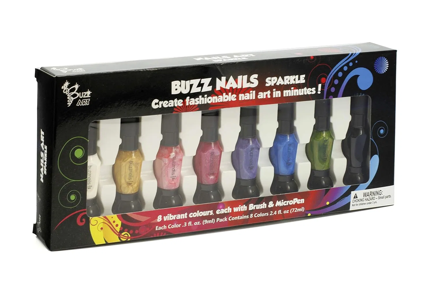Набор для дизайна ногтей «Sparkle» от Buzz Nails Buzz Retail