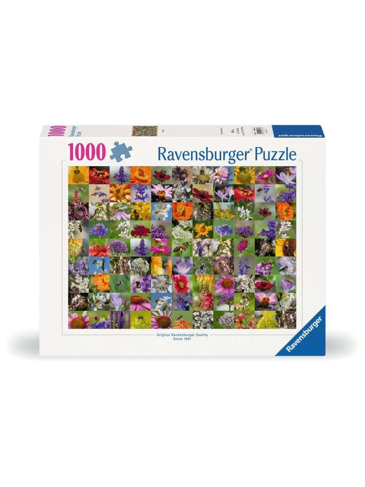 

Пазл Ravensburger, 1000 деталей, 99 пчел в красочном исполнении