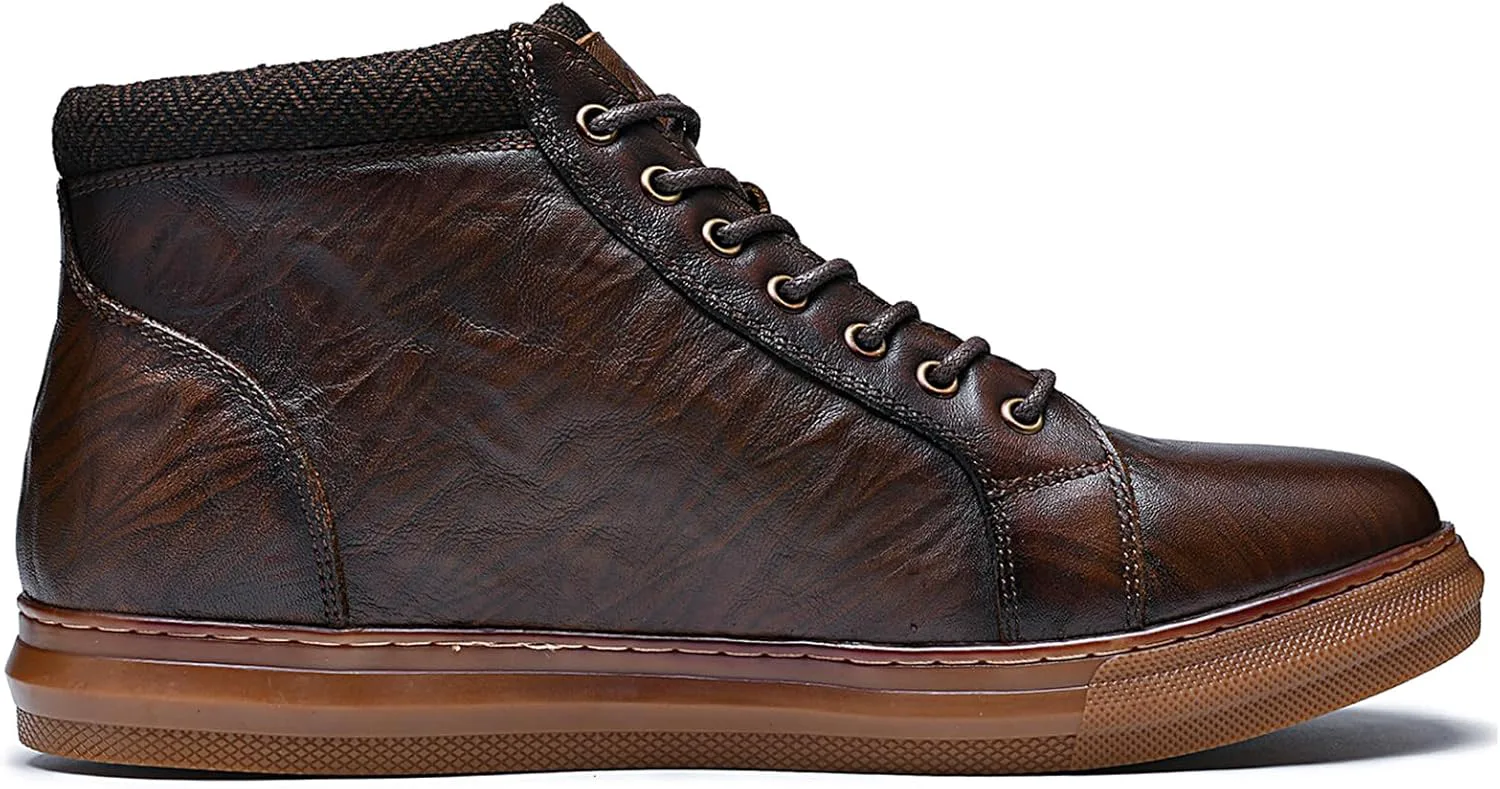 

Мужские кожаные кроссовки Arkbird, модные классические повседневные ботинки-чукка, хаки