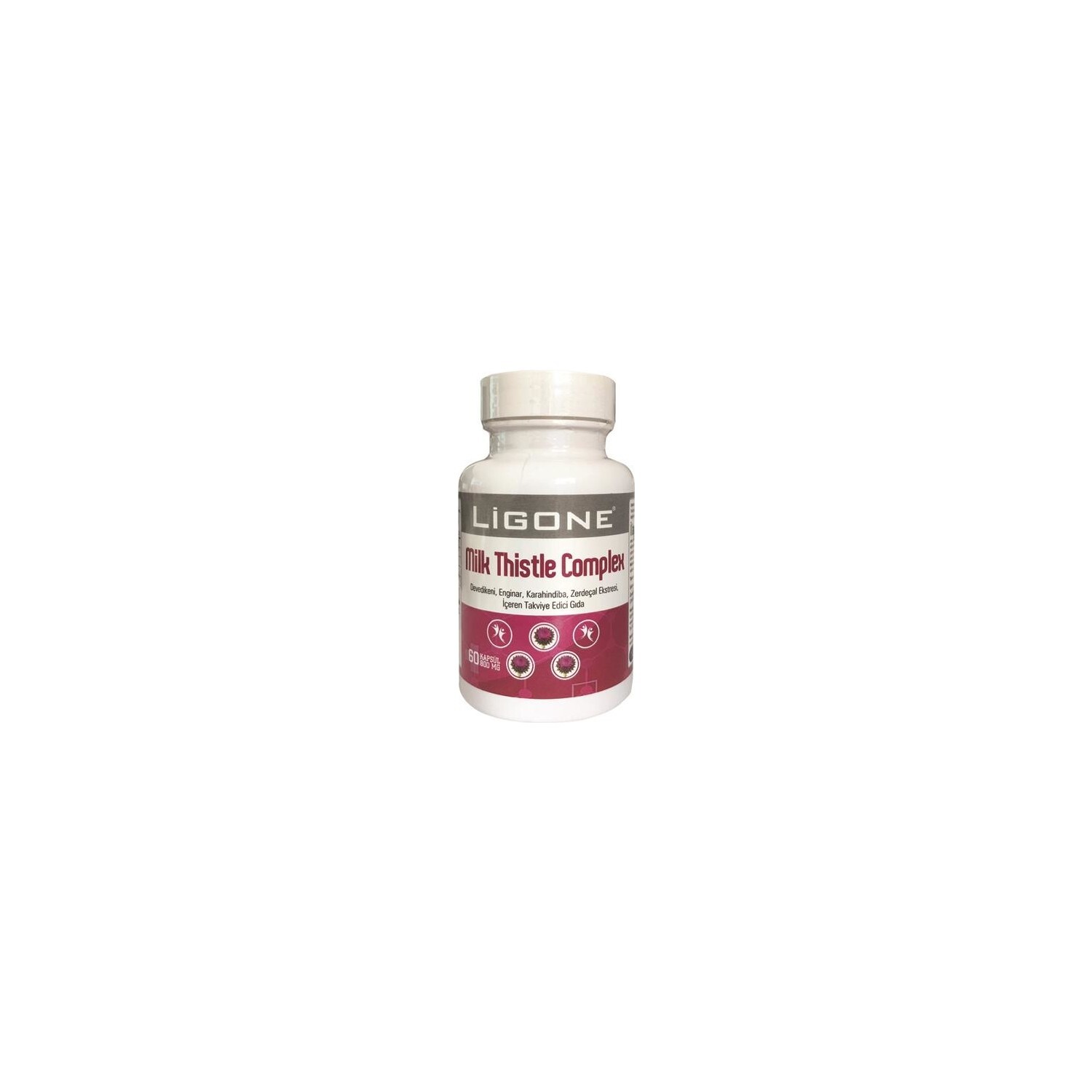 

Добавка Newdrog Ligone Milk Thistle Complex, 60 капсул