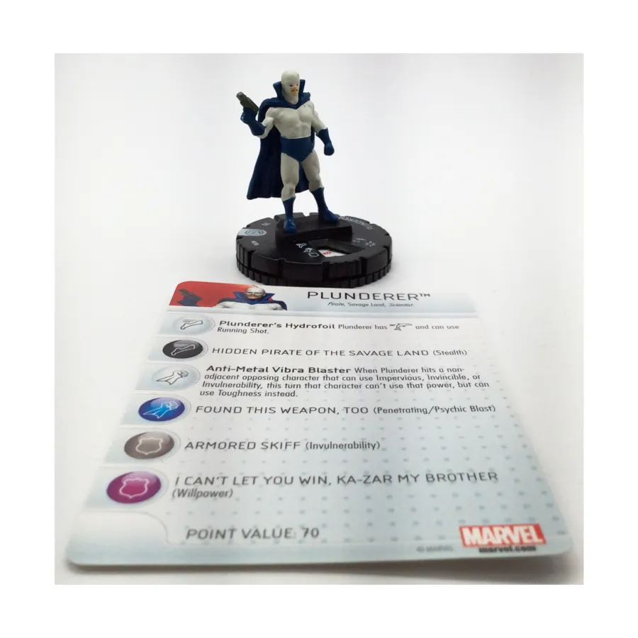 

Грабитель #038 (U), Marvel HeroClix - Civil War Organized Play - Singles