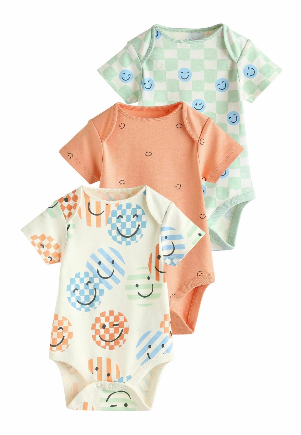 

Боди SHORT SLEEVE 3 PACK Next, оранжевый